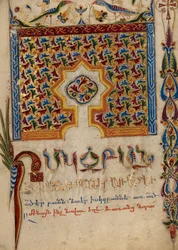 Ozdobiona strona Incipit