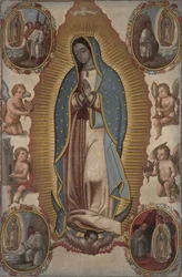 Dziewica z Guadalupe, ok. 1700 r. (olej na płótnie)
