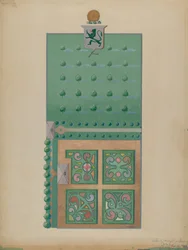Posiadłość Thomasa Jonesa, ok. 1936.
