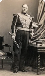 Portret marszałka Foreya (1804-1872) .Zdjęcie Mayera i Piersona