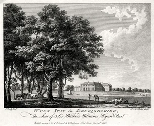 Wynn Pobyt w Denbighshire, Walia, 1775
