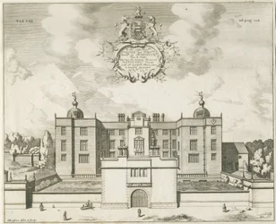 Sala i Park Beaudesert: miedzioryt, nd [1653-1686]