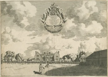 Bentley Hall: miedzioryt, nd [1653 - 1686]