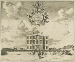 Elmhurst Hall: miedzioryt, nd [1653-1686]
