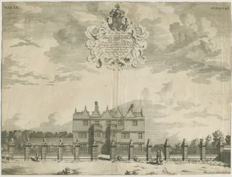 Forton - Aqualate Hall: grawer, bd [1653-1686] (druk)