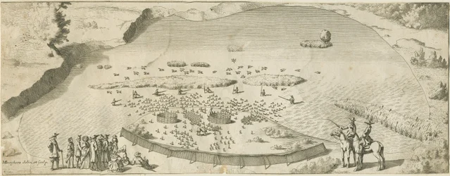 High Offley - Shebben Pool: rycina, bd [1653-1686] (druk)