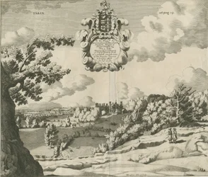 Prestwood Hall: grawerowanie, nd [1653-1727]
