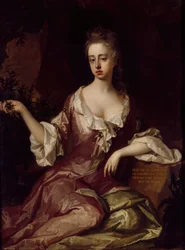Elżbieta Hrabina Sandwich ok. 1674-1757, 1690-1740.