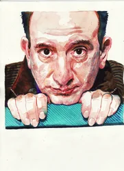 Armando Iannucci (akwarela)
