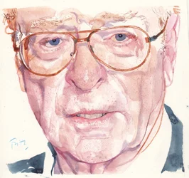 Michael Caine (akwarela)