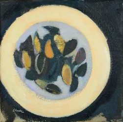 Moules, 2017 (olej na płótnie)