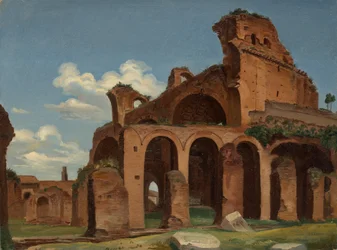 Bazylika Konstantyna w Rzymie, 1830 r.