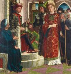 św. Laurentius przed cesarzem