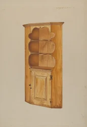 Szafka Narożna 1938.