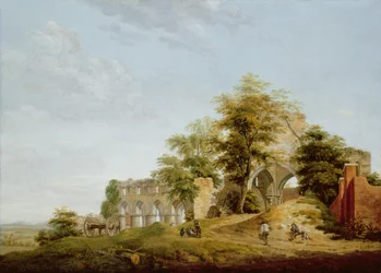 Ruiny opactwa Buildwas, 1770