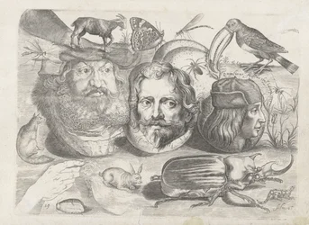 Arkusz ćwiczeniowy z przykładami rysunków: portrety, zwierzęta, owady