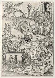 Der Schatzbehalter: Powrót Tobiasza do Tobiasza, Przybycie żony Tobiasza..., 1491.
