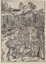 Druga część przypowieści o dobrym Samarytaninie, ok. 1491 r