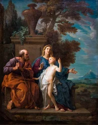 Święta Rodzina, około 1740 (olej na płótnie)