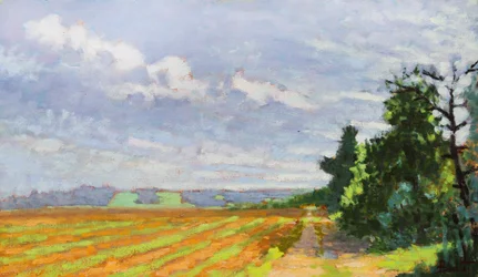 Les chemins de traverse, 2003 (olej na płycie)