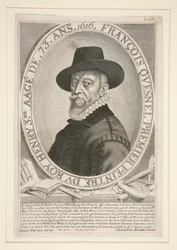 François Quesnel (1543-1619), w wieku 73 lat