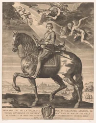 Portret konny Bernarda de Foix de la Valette, księcia Epernon