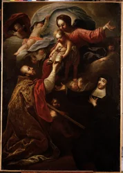 Dziewica z Dzieciątkiem, św. Franciszek de Salles i św. Joanna z Chantal (malarstwo)