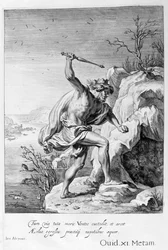 Alcyone i Ceyx przemienieni w ptaki, 1655
