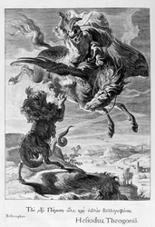 Bellerophon walczy z Chimerą, 1655