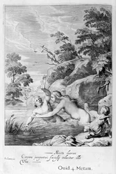 Nimfa Salmacis i Hermafrodyt, 1655