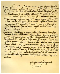 List Michelangela Buonarrotiego do ojca, czerwiec 1508