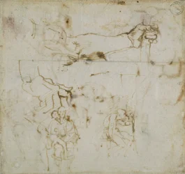 Strona ze szkicownika, c1490-1560