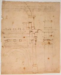 Szkice kopuły Santa Maria del Fiore