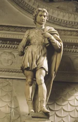 Św. Proculus, autorstwa Michała Anioła (1475-1564), kościół San Domenico w Bolonii, Emilia Romagna