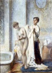 Michelangelo Fumagalli "" kąpiel ""