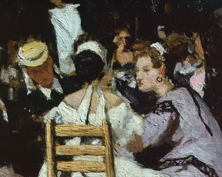 Kawiarnia na Piazza San Marco, autorstwa Michele Cammarano