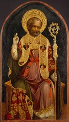 Święty biskup, ok. 1440