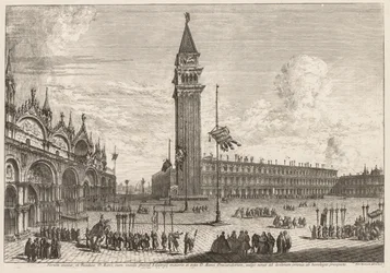 Widoki Wenecji: Piazza i Piazzetta
