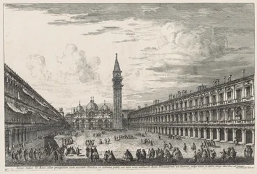 Widoki Wenecji: Piazza SAN. Marco