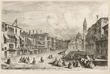 Widoki Wenecji: S. Maria Formosa, 1741.