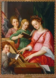 Santa Cecilia (obraz na płótnie)