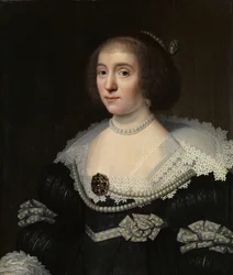 Portret Amalii van Solms (1602-75)