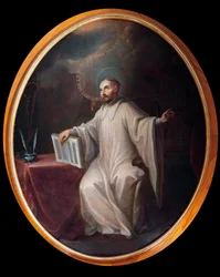 Reprezentacja św. Bernarda z Clairvaux (1090-1153)
