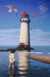 Pierwsza wizyta w latarni morskiej