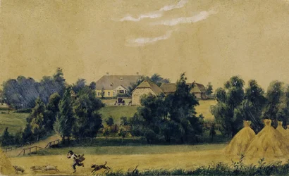 Posiadłość Priyutino, lata 30. XIX w.