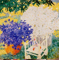Une poupee (Lalka) - Obraz Michaiła Nikołajewicza Jakowlewa (1880-1942), olej na płótnie