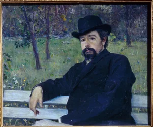 Portret malarza Nikołaja Aleksandrowicza Jaroszenki