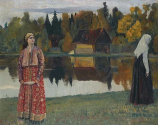Nad jeziorem, 1924