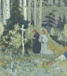 Założenie klasztoru Trinity-Sergius