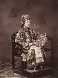 Żona mandarynki, 1860-1863.